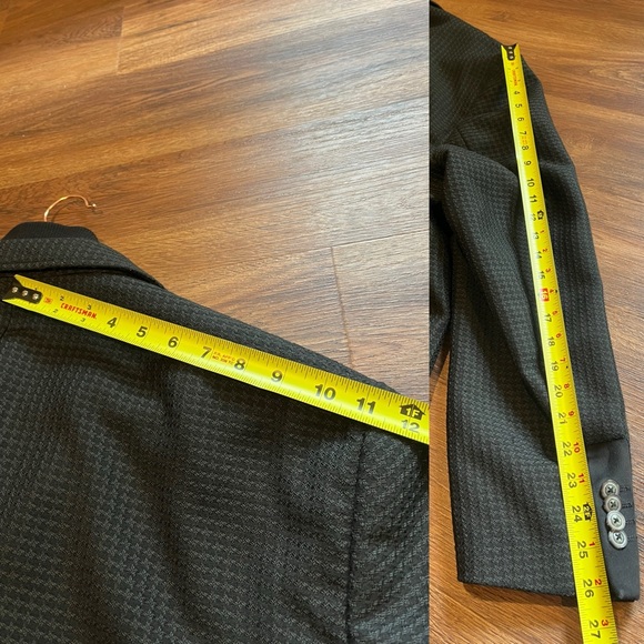 ROBERT GRAHAM Jetset II Blazer Removable Vest Black Men's Size 52 Tall - Picture 14 of 16